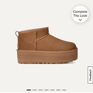 Ugg Ultra Mini Platform in Chestnut